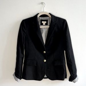 J. Crew Black Blazer XS